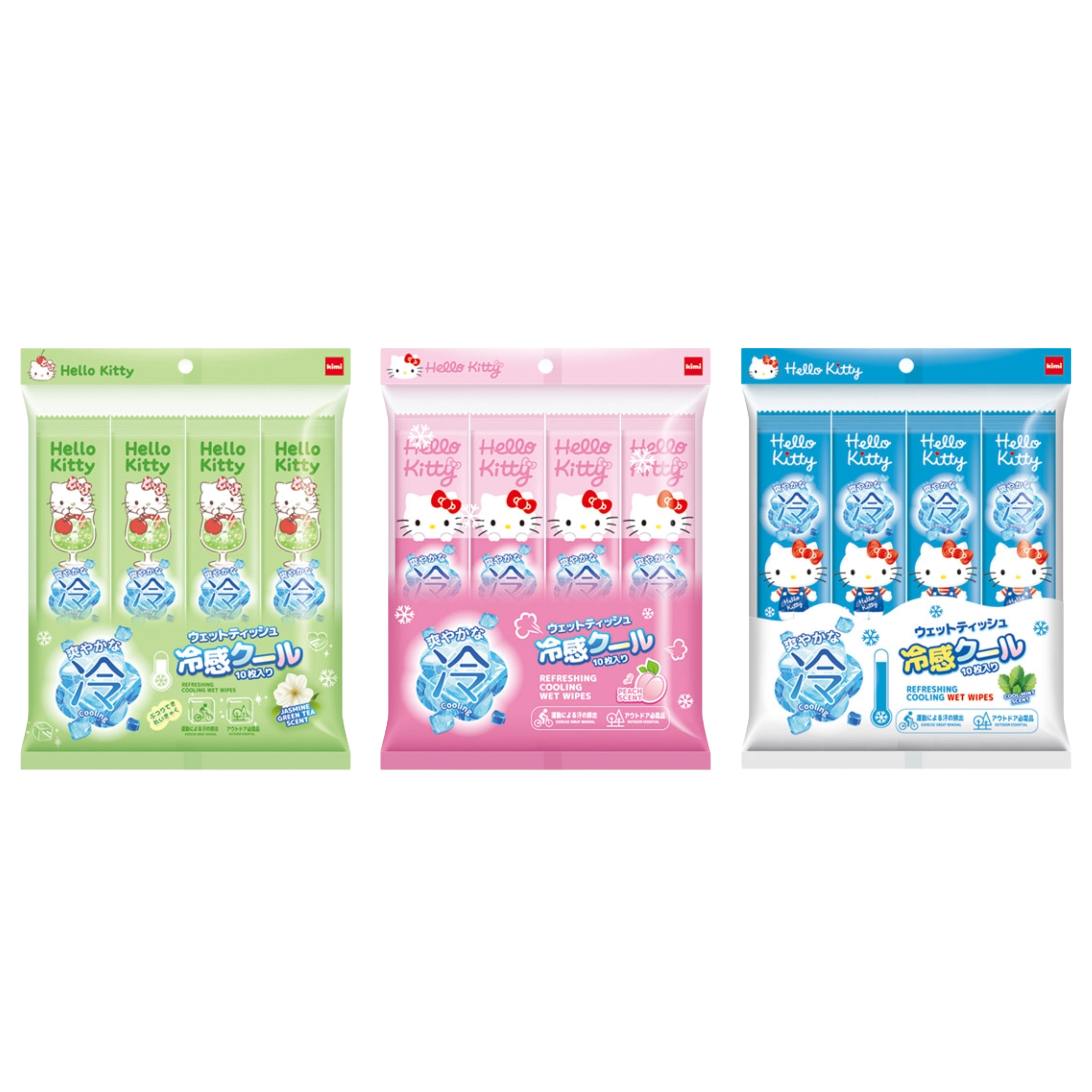 Refreshing Cooling Wet Wipes