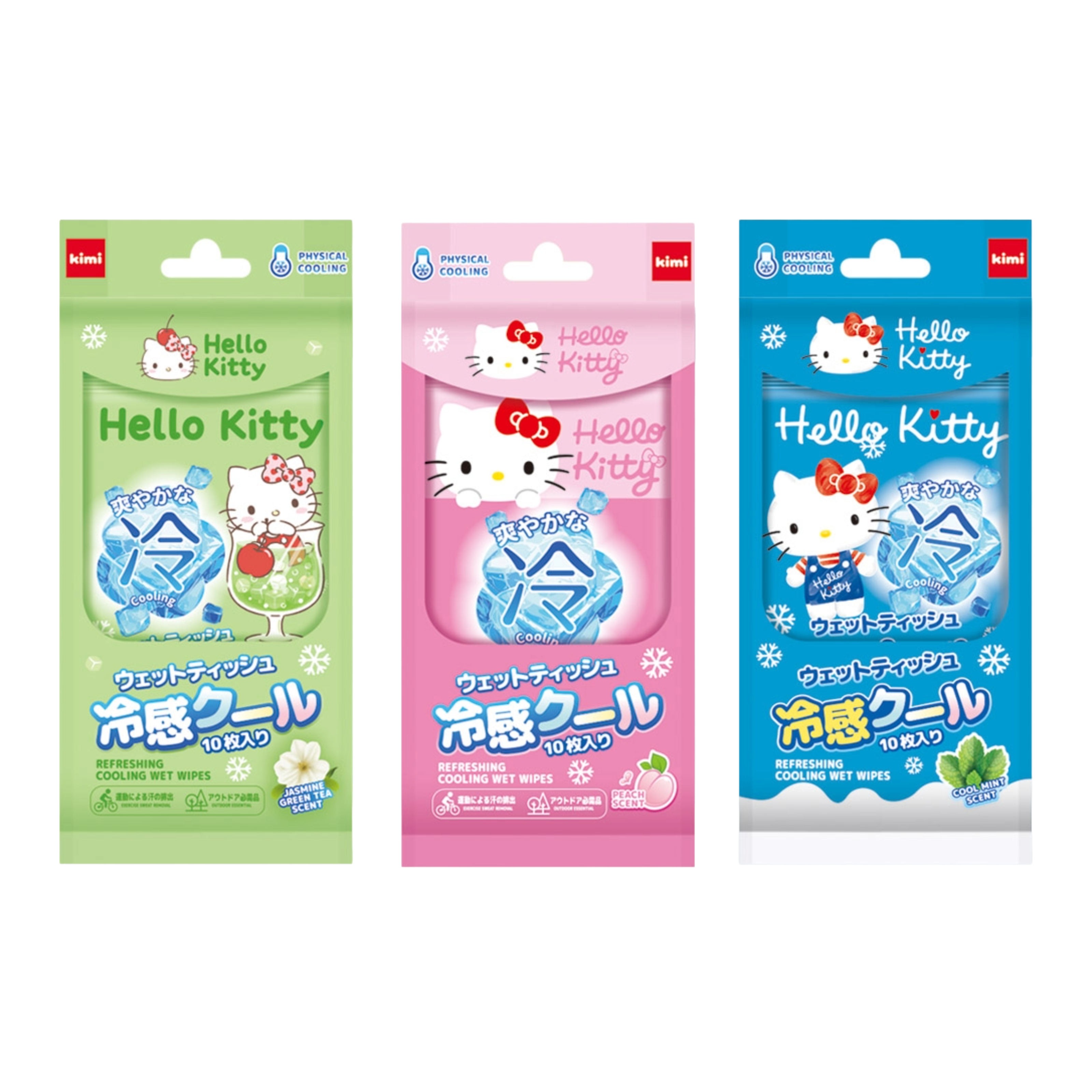 Refreshing Cooling Wet Wipes